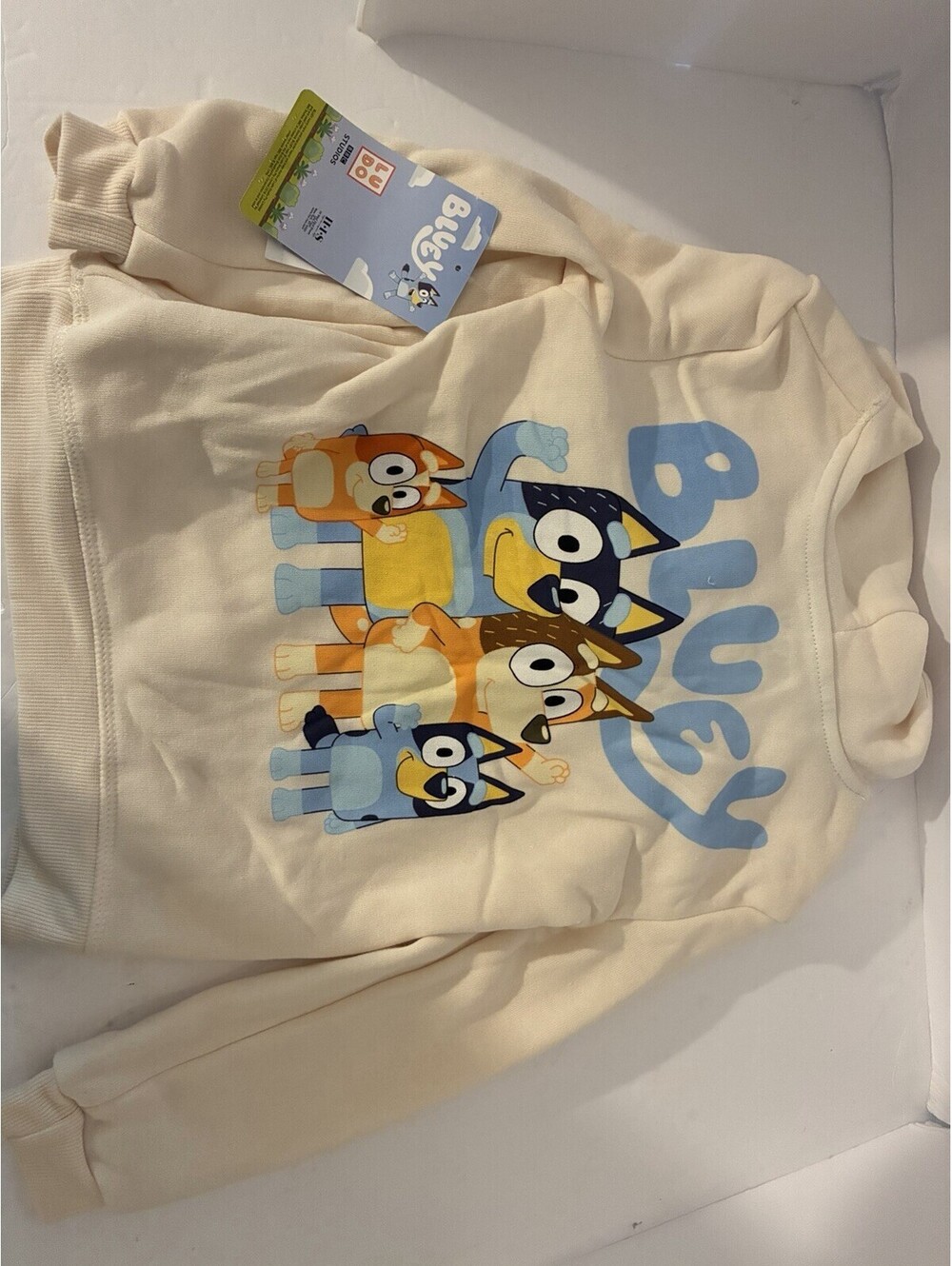 New Bluey Hoodie Pants Jogger Set 5T-Kids Boy Outfit Cartoon Graphic Sz 5T NEW